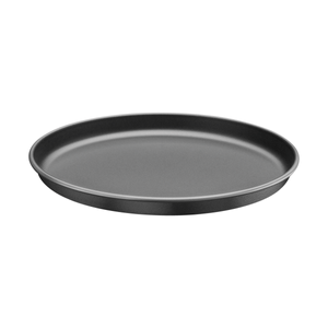 Asadera para pizza Tramontina Brasil en aluminio con revestimiento interno y externo antiadherente Starflon Max grafito 30 cm 1,8 L