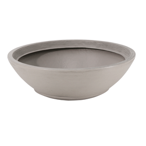 Maceta Tramontina Indi en Polietileno Concreto 17 cm
