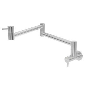 Grifo de pared Tramontina Flexion Wall en acero inoxidable