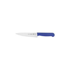 Cuchillo para Carne Tramontina Profissional con Lámina en Acero Inoxidable y Mango de Polipropileno Azul con Protección Antimicrobiana 6"