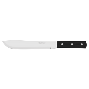 Cuchillo para Cocina Tramontina Plenus con Lámina en Acero Inoxidable y Mango de Polipropileno Negro 8"