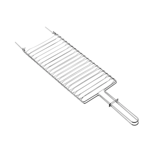 Parrilla Tramontina Churrasco en Acero Inoxidable 42x23 cm