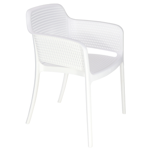Silla Tramontina Gabriela en Polipropileno y Fibra de Vidrio Blanco