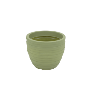 Maceta Tramontina Inca en Polietileno Verde Oliva 38cm