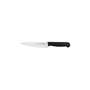 Cuchillo para Carne Tramontina Profissional con Lámina en Acero Inoxidable y Mango de Polipropileno Negro con Protección Antimicrobiana 6"