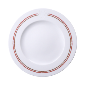 Plato Raso Tramontina Churrasco Classic en Porcelana Decorada 28 cm