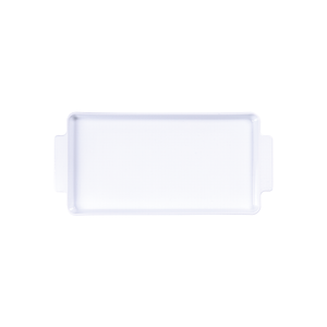 Bandeja Rectangular Tramontina  Maria Augusta en Porcelana 24x13 cm