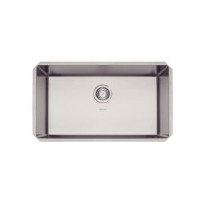 Cubeta Tramontina Design Collection Quadrum 70 Undermount de acero inoxidable con acabado satinado 70x40 cm