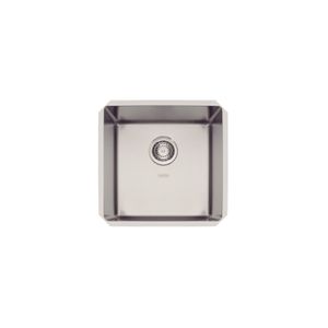 Cubeta Tramontina Design Collection Quadrum 40 Undermount de Acero Inoxidable con Acabado Satinado 40x40 cm