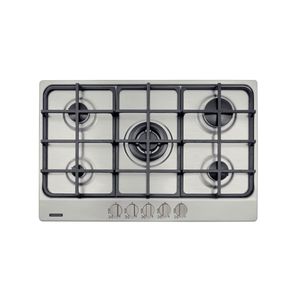 Placa de cocción NEW PENTA 5GX  en acero inoxidable con 5 quemadores Tramontina