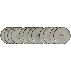 Plato Raso Tramontina Churrasco Rustic en Porcelana Decorada 28 cm