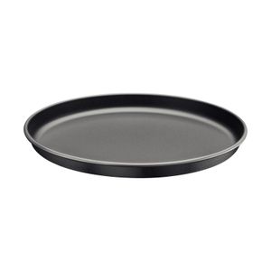Asadera para pizza Tramontina Brasil en aluminio con revestimiento interno y externo antiadherente Starflon Max grafito 30 cm 1,8 L