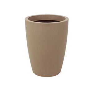 Maceta Tramontina Thai en Polietileno Granito Arena 67 cm