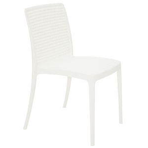 Silla Tramontina Isabelle en Polipropileno y Fibra de Vidrio Blanco