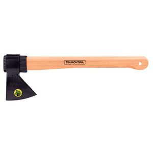 Hacha soldada cabeza redonda, tamaño 2, mango de madera 50 cm