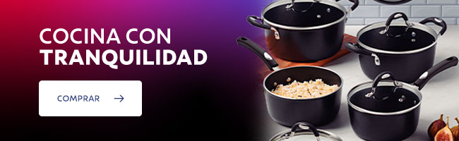 Nada como cocinar con tranquilidad, libre de PFOA